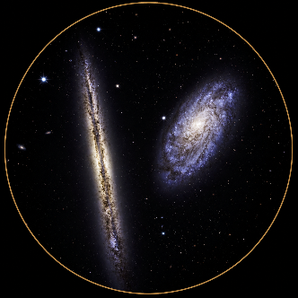 NGC4302 – NGC4298